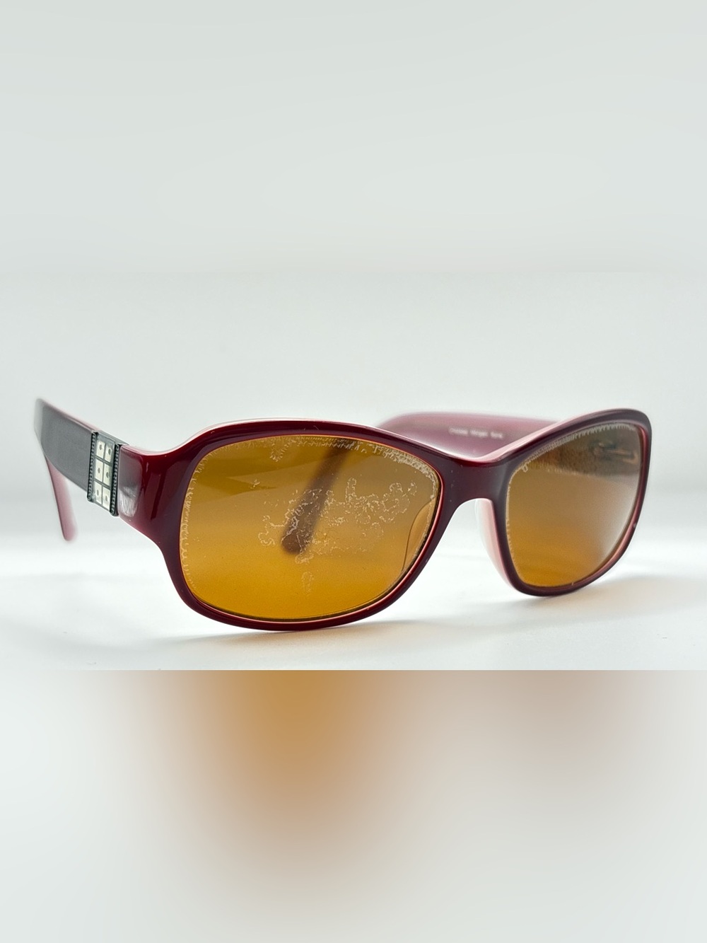 Chelsea Morgan Sun CMS3002 Purple Oval Sunglasses Frames Only